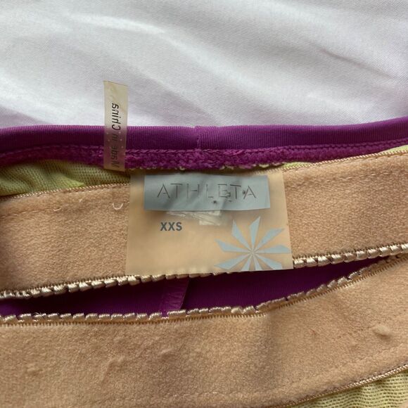 Athleta Purple Nylon Spandex Sleeveless Halter Maxi Dress Size XXS Women’s - Picture 5 of 8